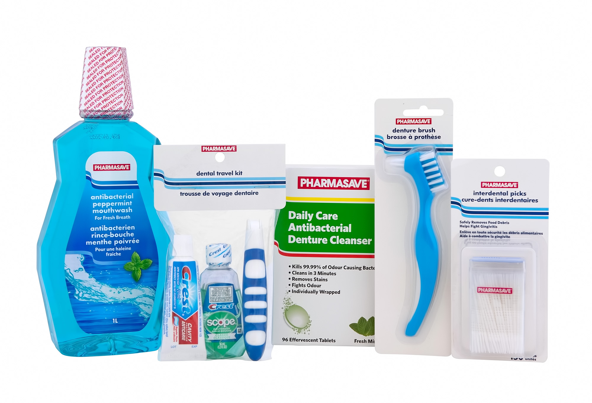 409000004924 PHS Oral Health Pharmasave Brand oral health products.